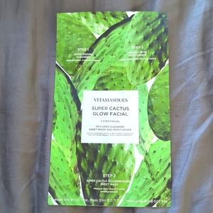 Vitamasques super cactus glow 3-step facial